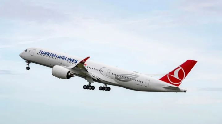 samolot Turkish airlines